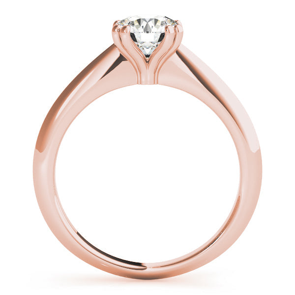 IGI Lab-Grown D-VVS Round Cut Diamond Solitarie Engagement Ring For Women