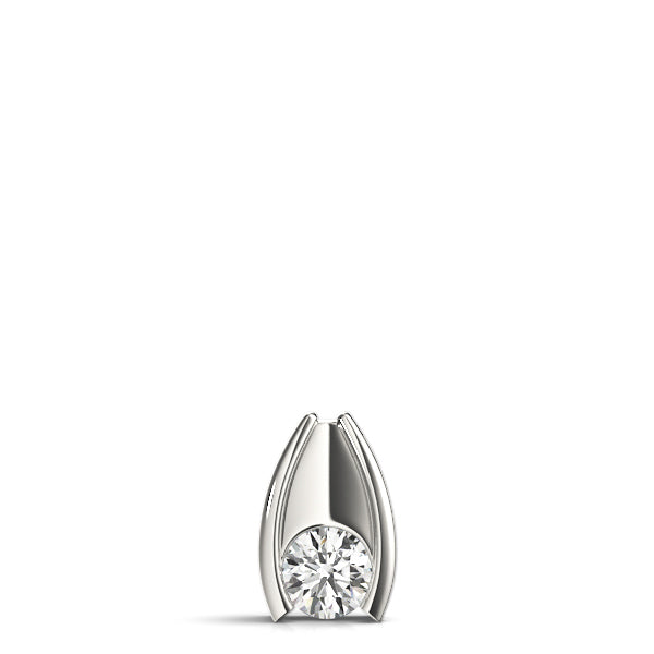 0.20 Ct To 2.00 Ct Round Shape Diamond Pendant Jewelry