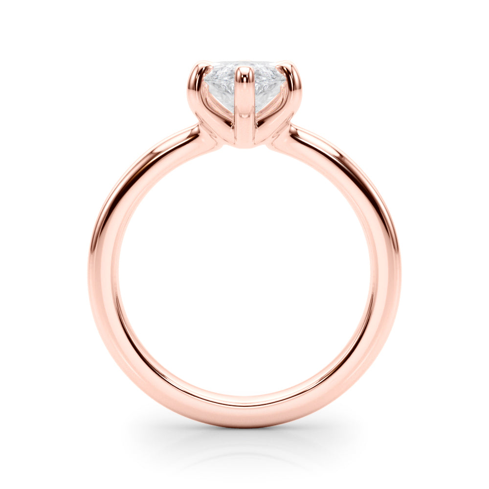 IGI Lab-Grown D-VVS Marquise Cut Diamond Solitaire Engagement Ring.