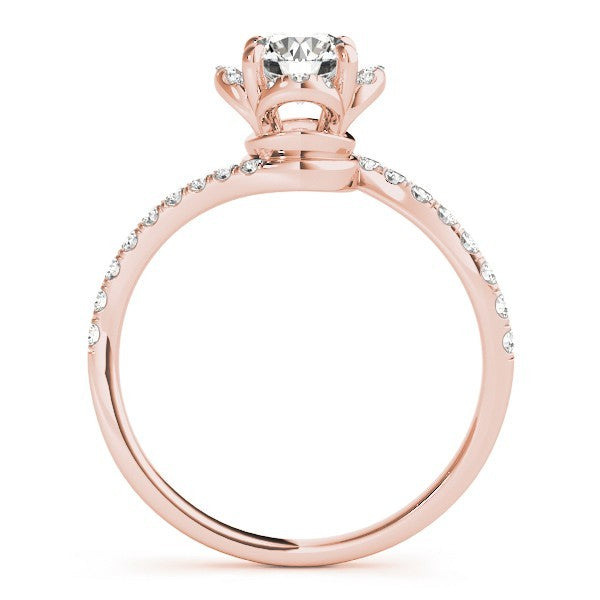2.00Ct DE/VS Lab Grown Round Diamond Halo Engagement Ring 18K White Gold