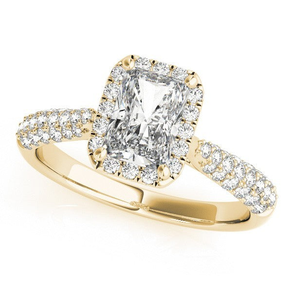 2.00Ct DE/VS Lab Grown Emarald Diamond Halo Engagement Ring Platinum