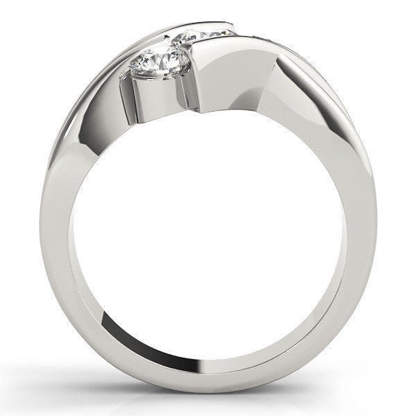 Round Cut Lab Grown Diamonds 3 Stone Engagement Ring DE/VS 2.00 Ct