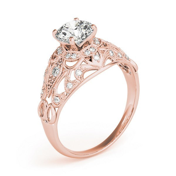 2.00Ct DE/VS Lab Grown Round Diamond Halo Engagement Ring 18K Yellow Gold