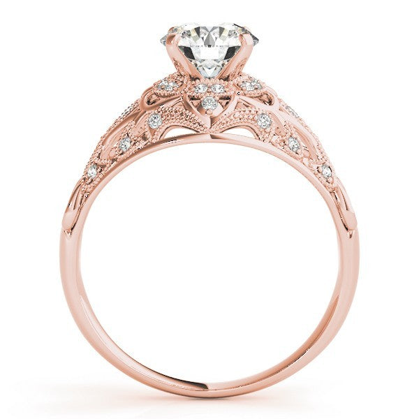 2.00Ct DE/VS Lab Grown Round Diamond Halo Engagement Ring 18K Yellow Gold