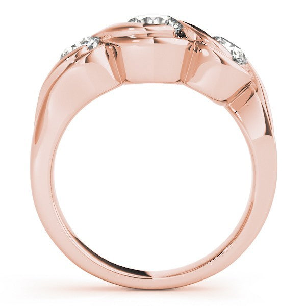 DE/VS 2.00Ct Lab Grown Round Diamond 3 Stone Engagement Ring Platinum