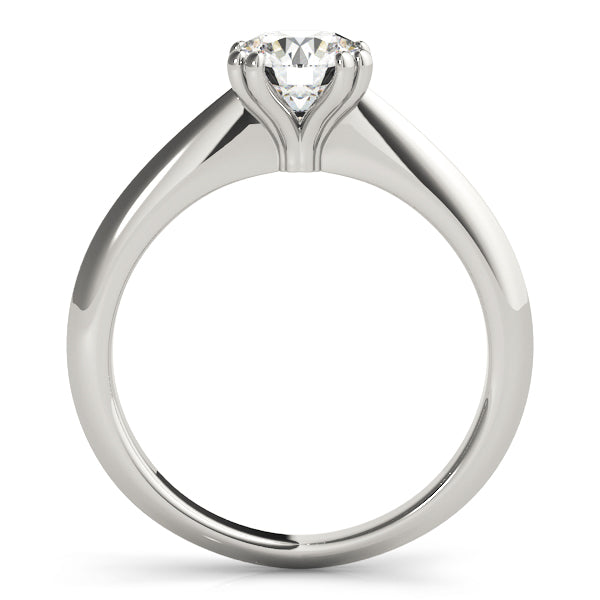 IGI Lab-Grown D-VVS Round Cut Diamond Solitarie Engagement Ring For Women