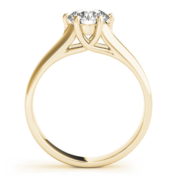 IGI Lab-Grown Round Cut Diamond Solitaire Engagement Ring Gift for Her.