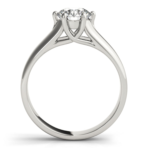 IGI Lab-Grown Round Cut Diamond Solitaire Engagement Ring Gift for Her.