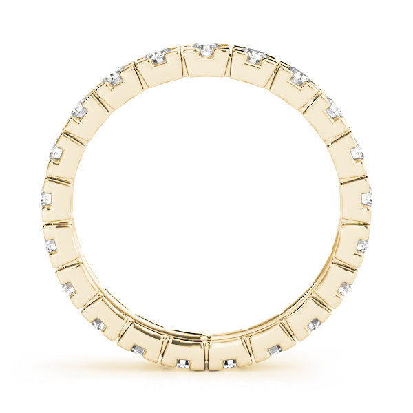 0.50-3.00ct Lab-Grown D/VVS Round Cut Diamond Box Set Full Eternity Wedding Ring.