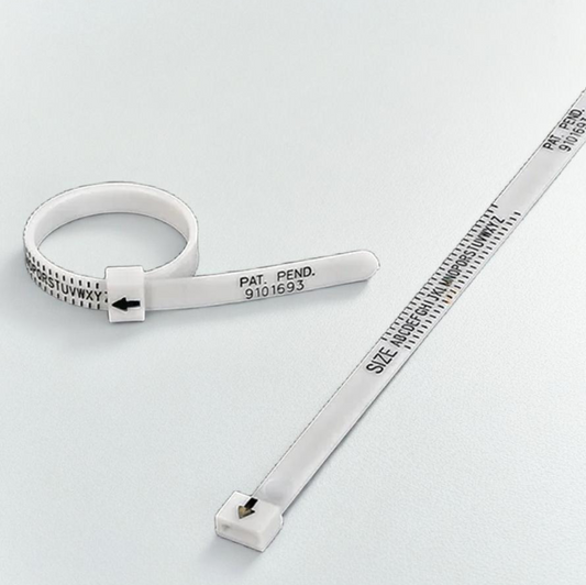 Adjustable UK Ring Sizer Tool for Accurate Finger Measuring Ð A to Z+9 Plastic Reusable Ring Gauge for Men & Women