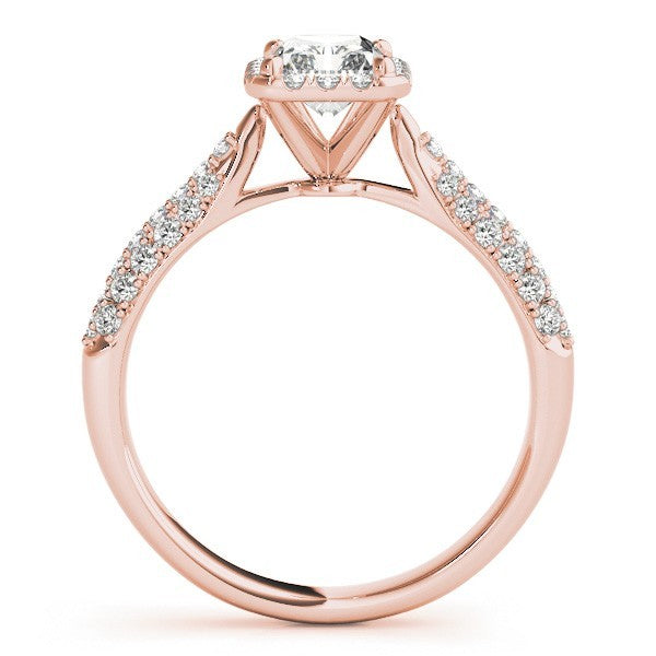 2.00Ct DE/VS Lab Grown Emarald Diamond Halo Engagement Ring Platinum