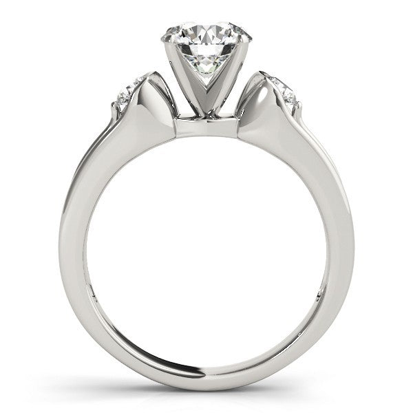 2.00Ct Round Lab Grown Diamond 3 Stone Engagement Ring Platinum
